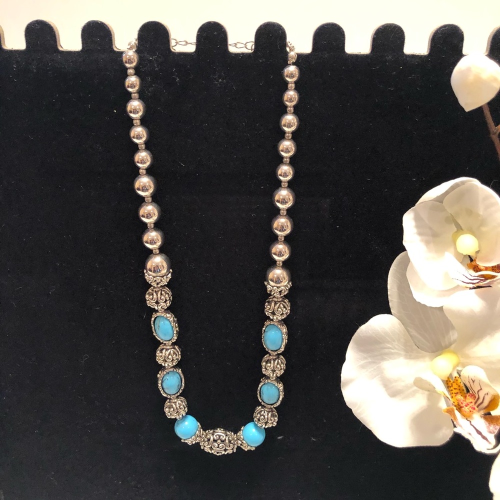 Vintage Statement Necklace Size 19”